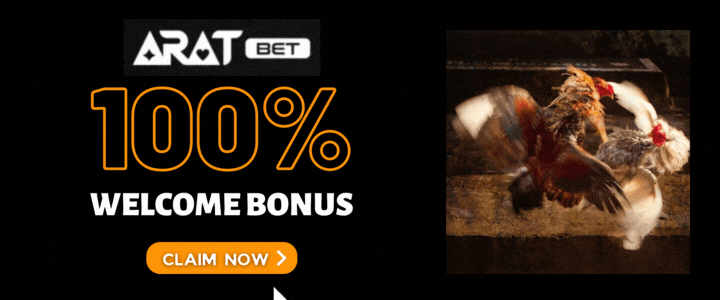 Aratbet 100% Deposit Bonus - Sabong