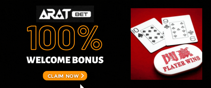 Aratbet 100% Deposit Bonus - Mastering Card Addition in Baccarat