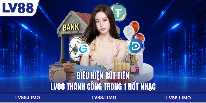 Điều kiện rút tiền LV88 thành công trong 1 nốt nhạc