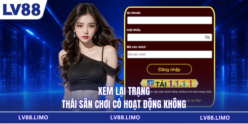 Xem lại trạng thái sân chơi có hoạt động không